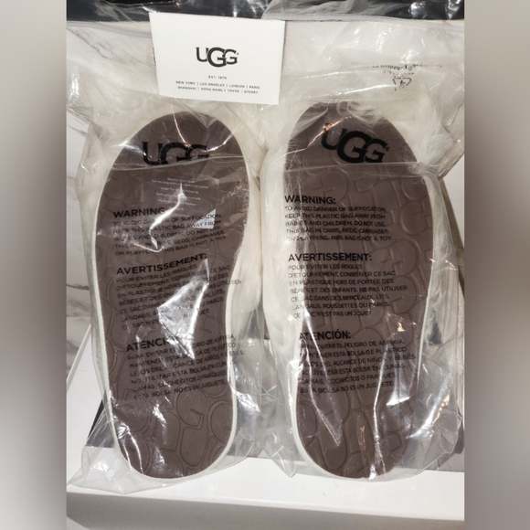 Ugg fluff Momma Mongolian Slipper Clog Sheepskin 6 - Picture 4 of 7